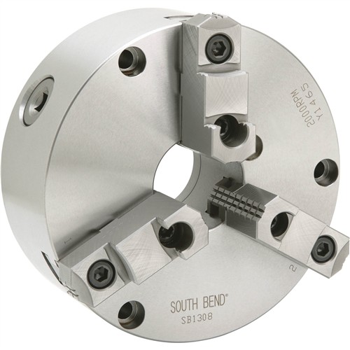 Image for South Bend SB1308 - 7" High Precision 3 Jaw Scroll Chuck