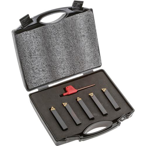 Image for Grizzly T10436 - 3/8" TCMT Carbide Insert Turning Set, 5 pc.