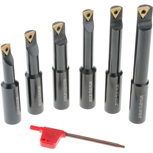 Image for Grizzly T10869 - Indexable Boring Bar 5/8", Set of 6