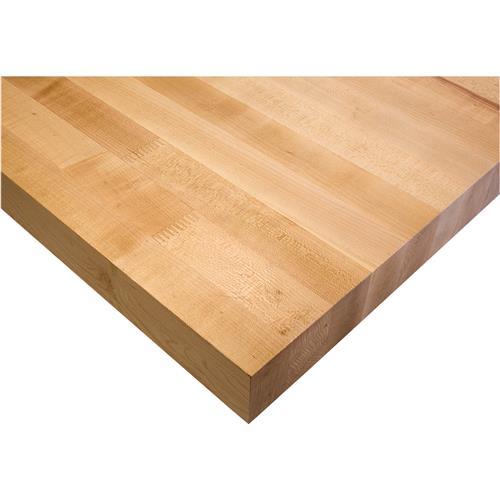 Image for Grizzly T21250 - 2-1/4" Maple Butcher Block Workbench Top 72" W x 30" D