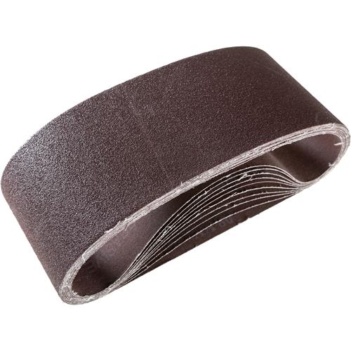 Image for Grizzly T21501 - 4" x 24" A/O Sanding Belt 80 Grit, 10 pk.