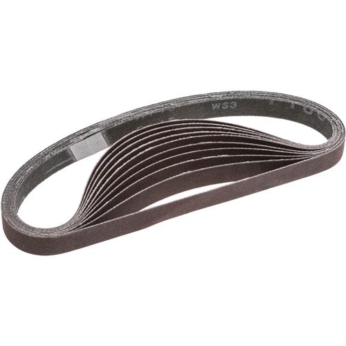 Image for Grizzly T25734 - 1/2" x 18" A/O Sanding Belt 180 Grit, 10 pk.
