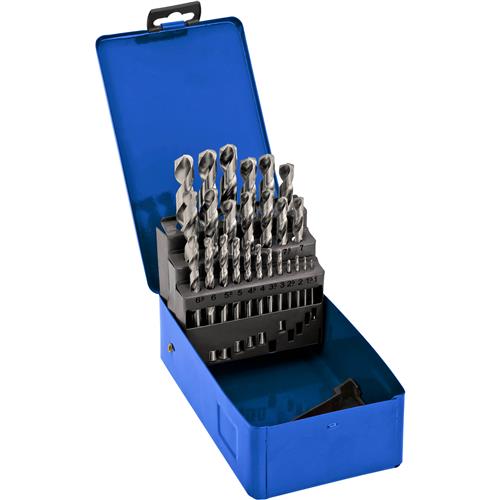 Image for Grizzly T26515 - Metric Drill Bit Set, Black Finish, 25 pc.