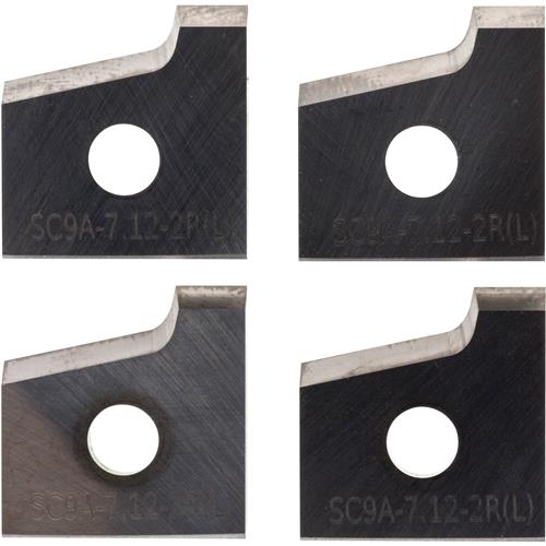 Image for Grizzly T28529 - Upper Flush Trim Blades for G0774 and G0985, 4-Pk.