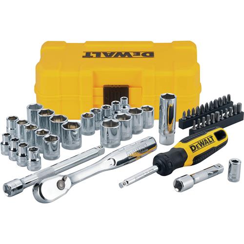 Image for DeWalt T29319 - 3/8" Drive Nano Mechanics Tool Set - 50 Pc