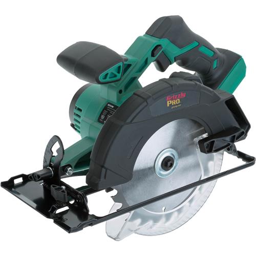 Image for Grizzly PRO T30293 - 20V 6-1/2" Circular Saw - Tool Only