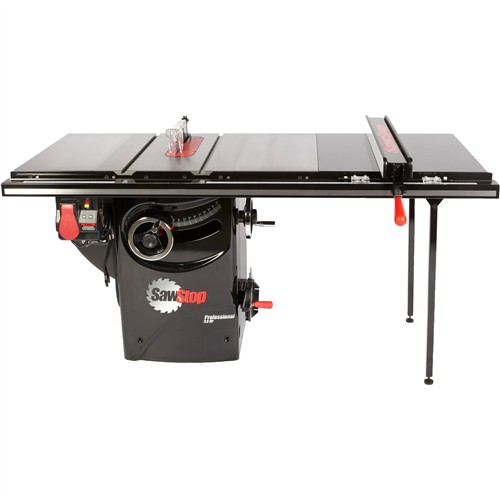Image for SawStop T30408 - 10" 3 HP 230V Professional Table Saw with 36" T-Glide Fence Assembly