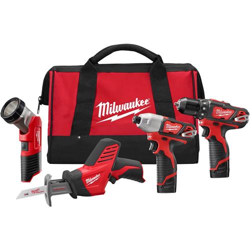 Image for Milwaukee T32177 - M12 4-Tool Combo Kit