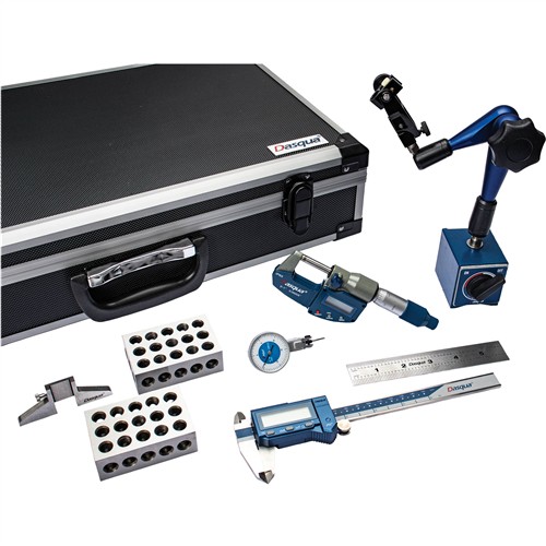 Image for Dasqua T32741 - Ultra-Precision Machinist Measuring Set, 7 Pc.