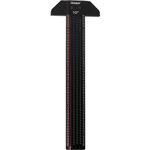 Image for Dasqua T33322 - 10" T-Shaped Ruler with Marked Holes