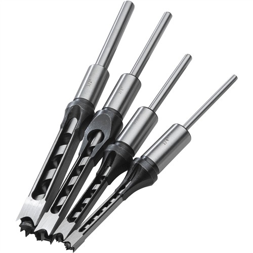 Image for Grizzly T33387 - 5/8" Shank Mortising Chisel Set, 4 Pc.