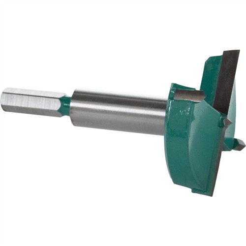 Image for Grizzly PRO T33751 - 2-1/4" Tungsten Carbide Hex Shank Forstner Bit