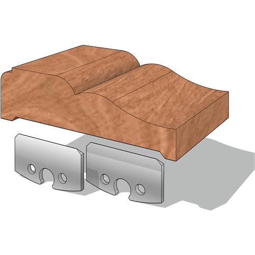 Image for Grizzly T34186 - 1-1/2" Bottom Relief Knives, 2-Pk.