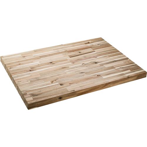 Image for Grizzly T34219 - Acacia Butcher Block Workbench Top - Unfinished 1-3/4" x 24" x 36"
