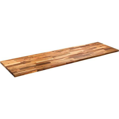 Image for Grizzly T34231 - Acacia Butcher Block Workbench Top - Oil Coated 1-1/2" x 25" x 96"